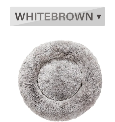 PawHaven Calming Donut Bed — Anti-Anxiety Cuddle Bed for Dogs & Cats