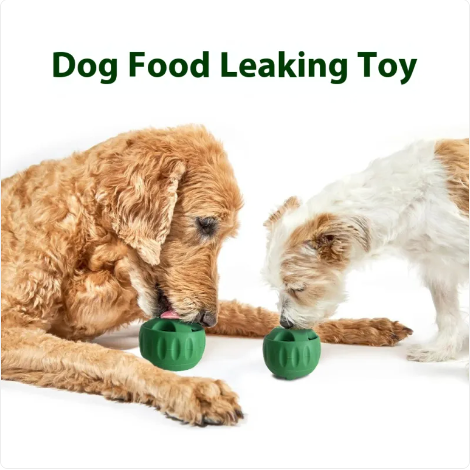 PawHaven Slow Feeder Treat Ball — Calming Enrichment Toy for Dogs
