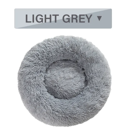 PawHaven Calming Donut Bed — Anti-Anxiety Cuddle Bed for Dogs & Cats
