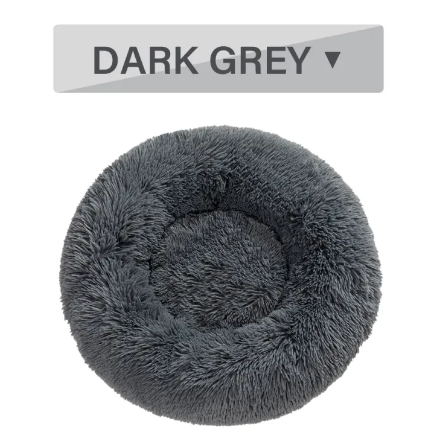 PawHaven Calming Donut Bed — Anti-Anxiety Cuddle Bed for Dogs & Cats